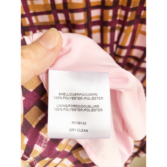 GAL MEETS GLAM | Lindsey Painted Windowpane Dress - Picture 6 of 9
